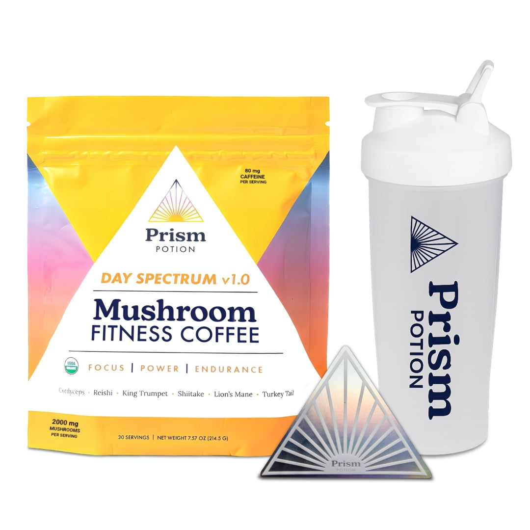 Mushroom Fitness Coffee | Day Spectrum v1.0: Starter Kit