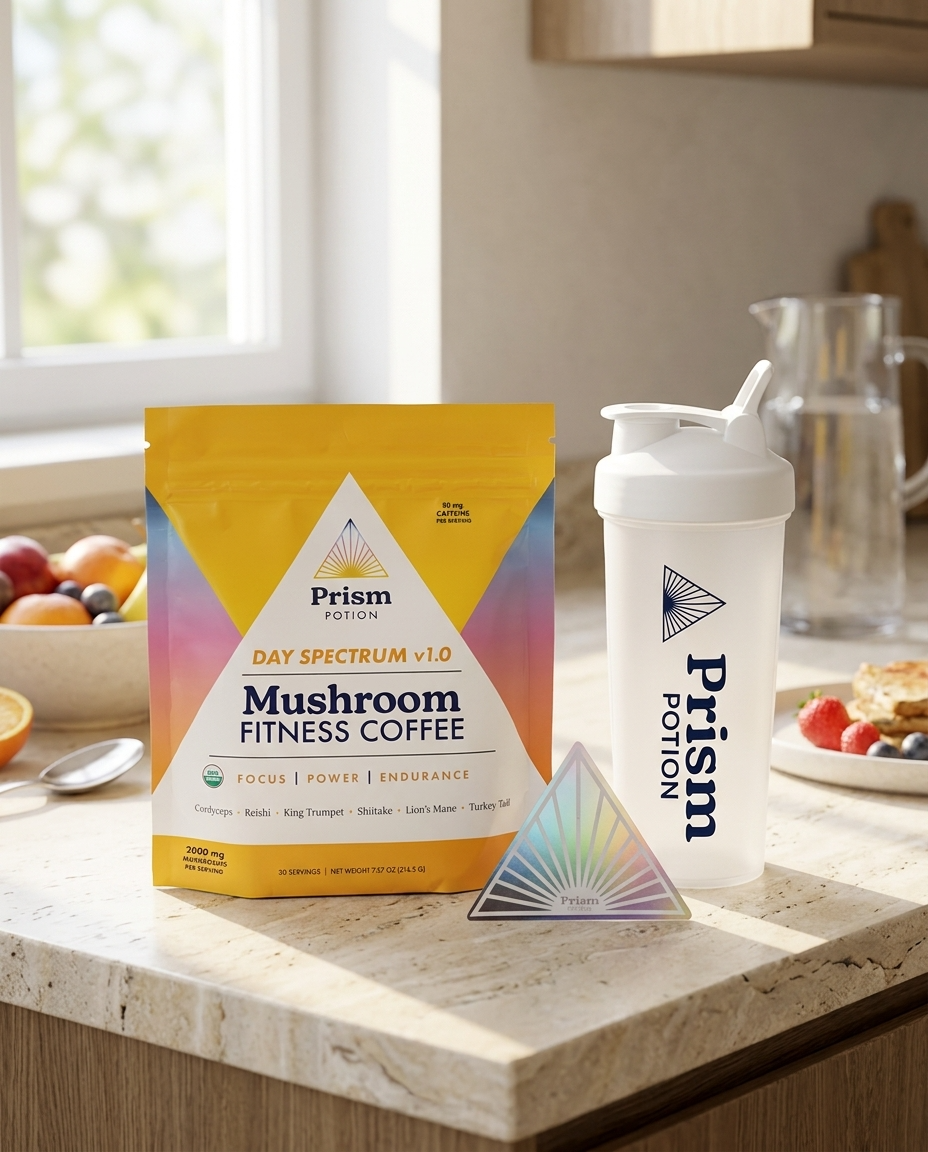 Mushroom Fitness Coffee | Day Spectrum v1.0: Starter Kit